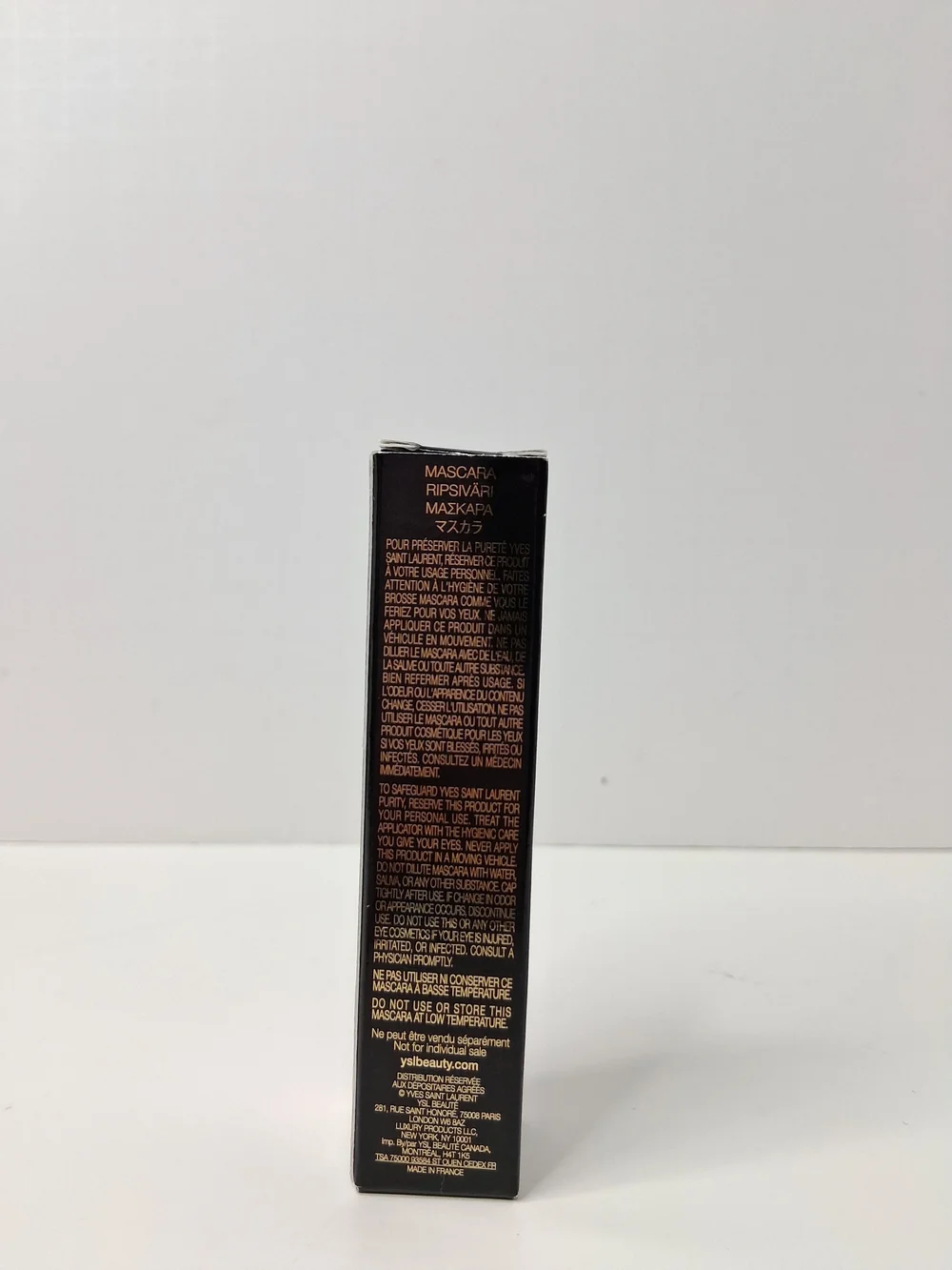 Yves Saint Laurent Lash Clash Mascara in Black